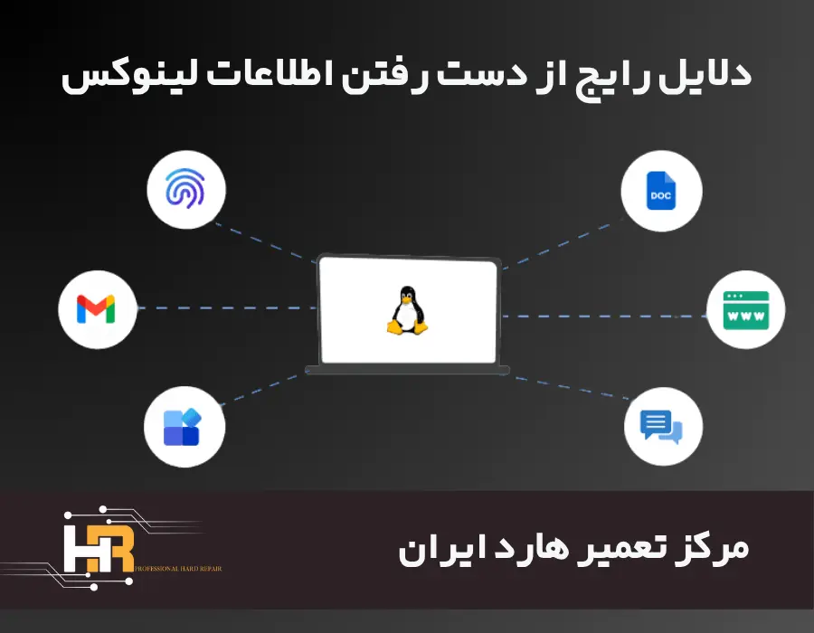 دلایل رایج از دست رفتن اطلاعات در سیستم عامل لینوکس و فرایند ریکاوری اطلاعات در لینوکس