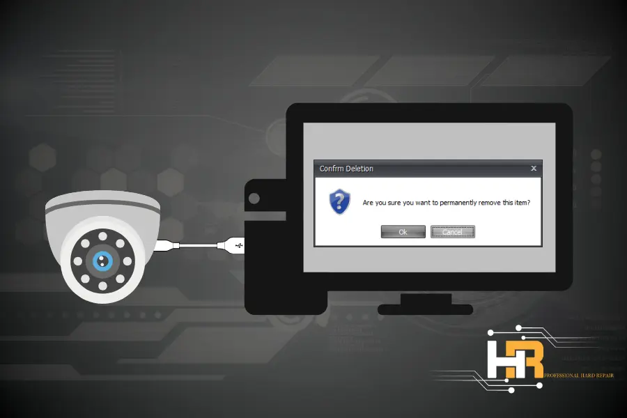 اقدامات پیش از خذف اطلاعات دوربین مداربسته 