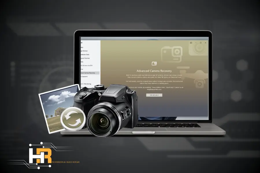 نرم افزار ریکاوری عکس و فیلم دوربین عکاسی 