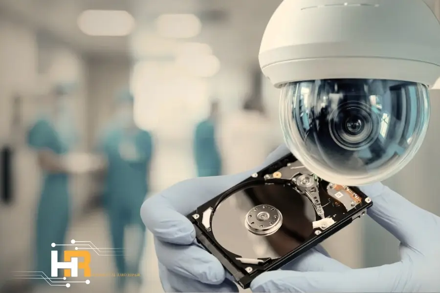بازیابی دوربین مداربسته بیمارستان (dvr/nvr)
