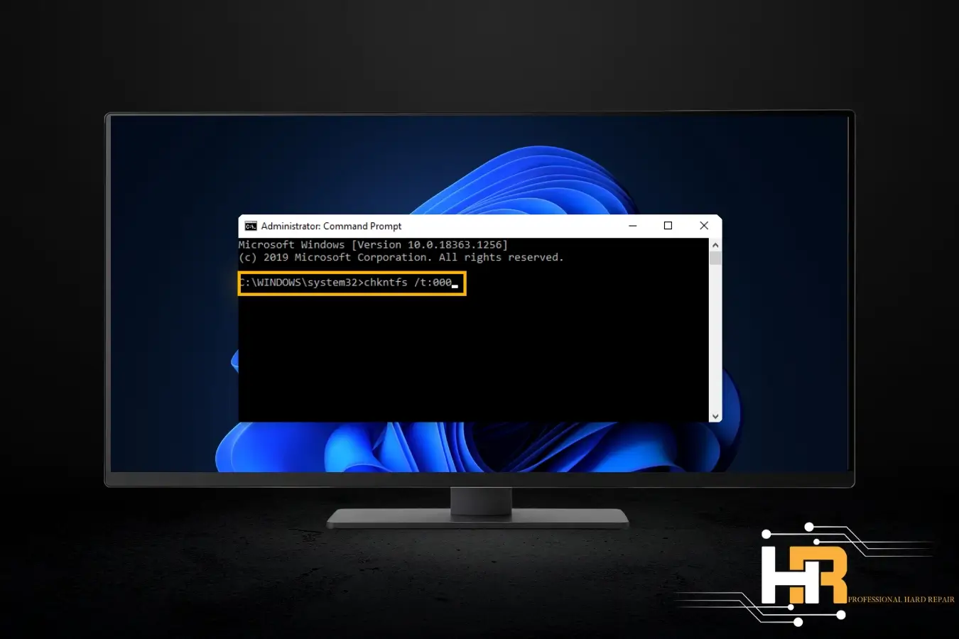 رفع بدسکتور هارد اکسترنال با استفاده از cmd