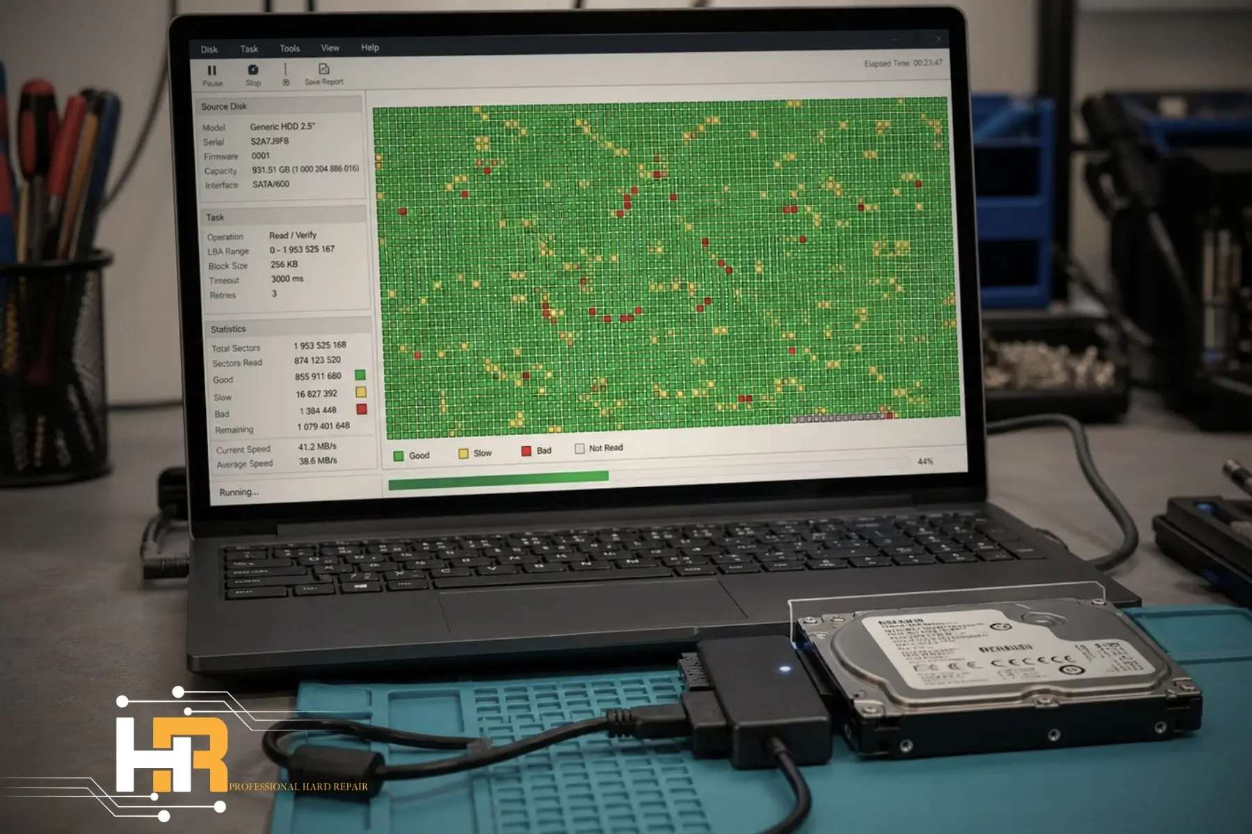 ریکاوری درایو RAW شده در مرکز تخصصی
